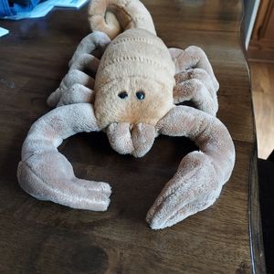 Scorpion plushie